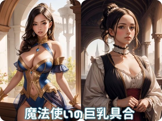 魔法使いの巨乳具合