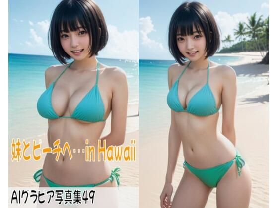 AIグラビア写真集49〜妹とビーチへ・・・in Hawaii〜