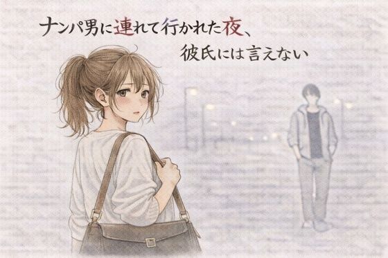 ナンパ男に連れて行かれた夜、彼氏には言えない ―断れなかった―