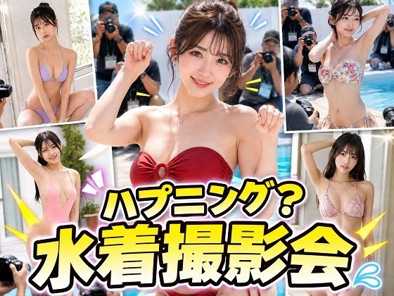 ハプニング？水着撮影会