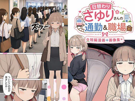 日替わりさゆりさんの通勤＆職場  短編漫画＋画像集