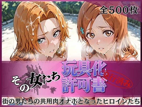 その女たち、玩具化許可証発行済み -街の男たちの共用肉オナホとなったヒロインたち- 乱〇&〇姫編