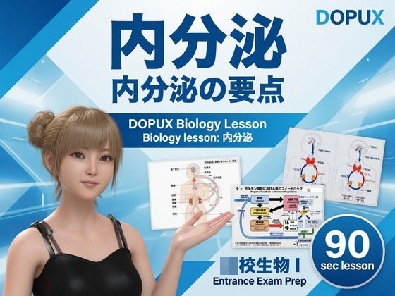 【▲20】パンチラガチャ★一ノ瀬廻里 大学に進学し強豪予備校『DOPUX（ドピュックス』で生物I，IIを教える名物講師に！（Vol.049:内分泌）