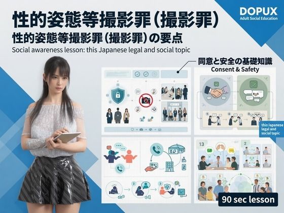 【△20】パンチラガチャ★二階堂 沙耶 大学に進学し強豪予備校『DOPUX（ドピュックス）』で社会人向け講座（性犯罪）を教える名物講師に！（Vol.011:性的姿態等撮影罪（撮影…